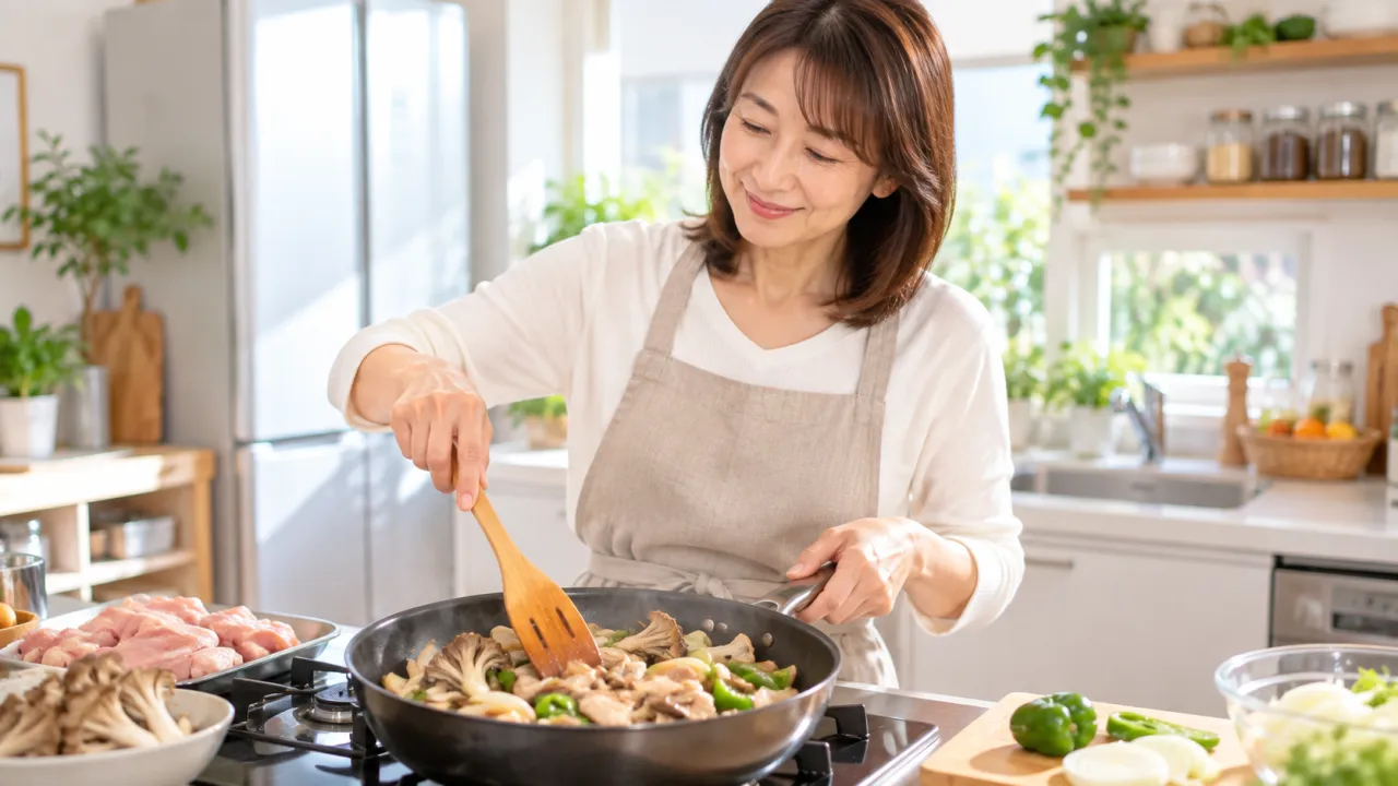 舞茸はダイエット向き?お肉と食べる夕食の工夫
